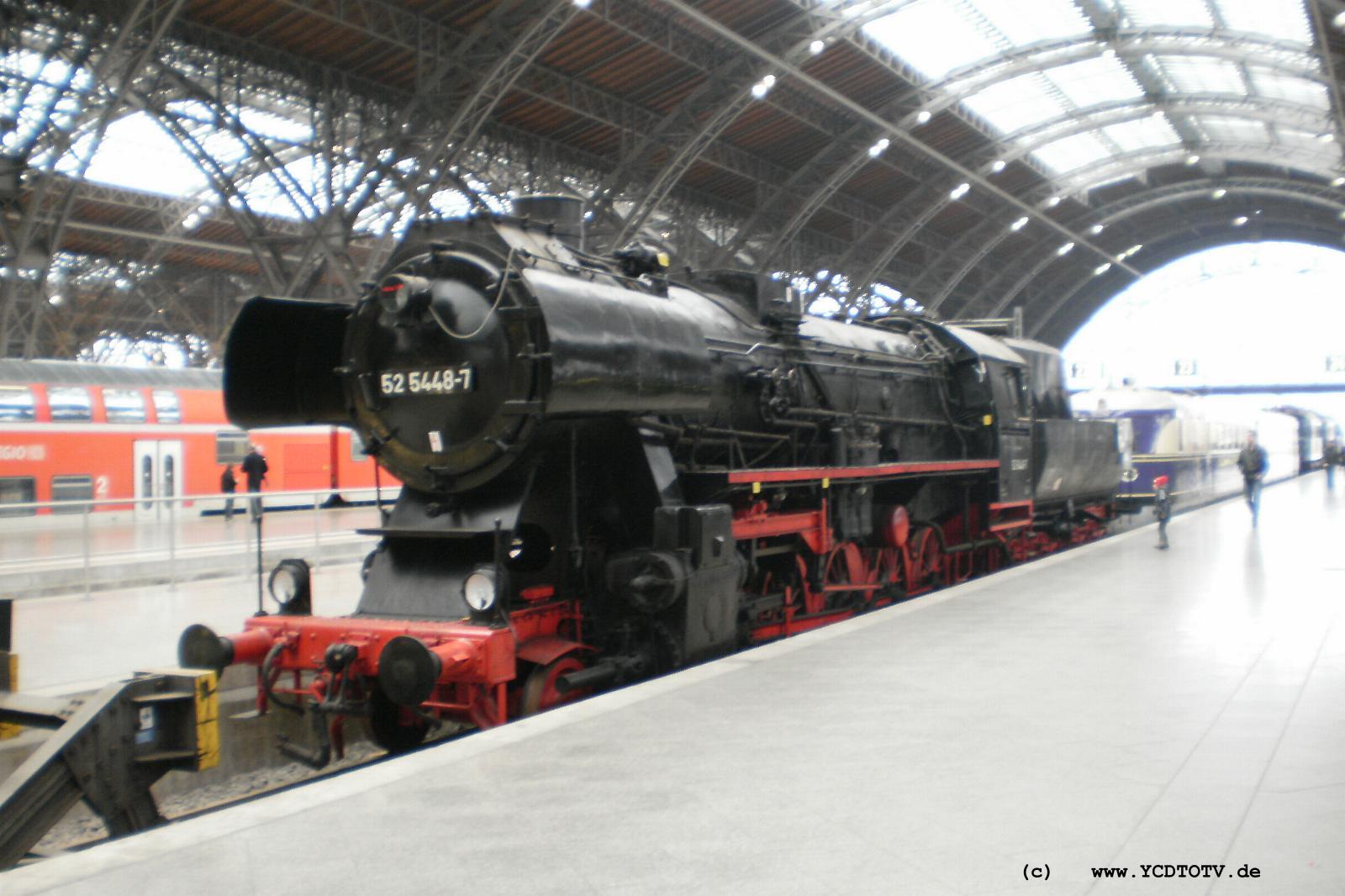 Leipzig Hauptbahnhof 07.11.2010, 52 5448-7 