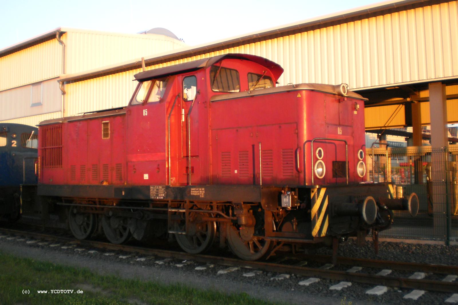  Niedergrne, 16.06.2010, Lok 05 Verkehrs GmbH Magdeburg 