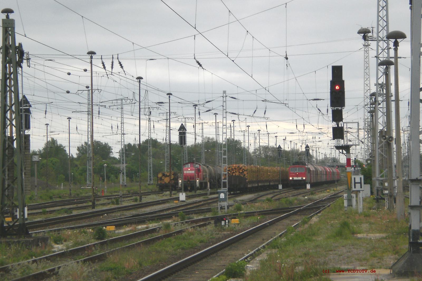 Bahnhof Stendal 17.05.2010 