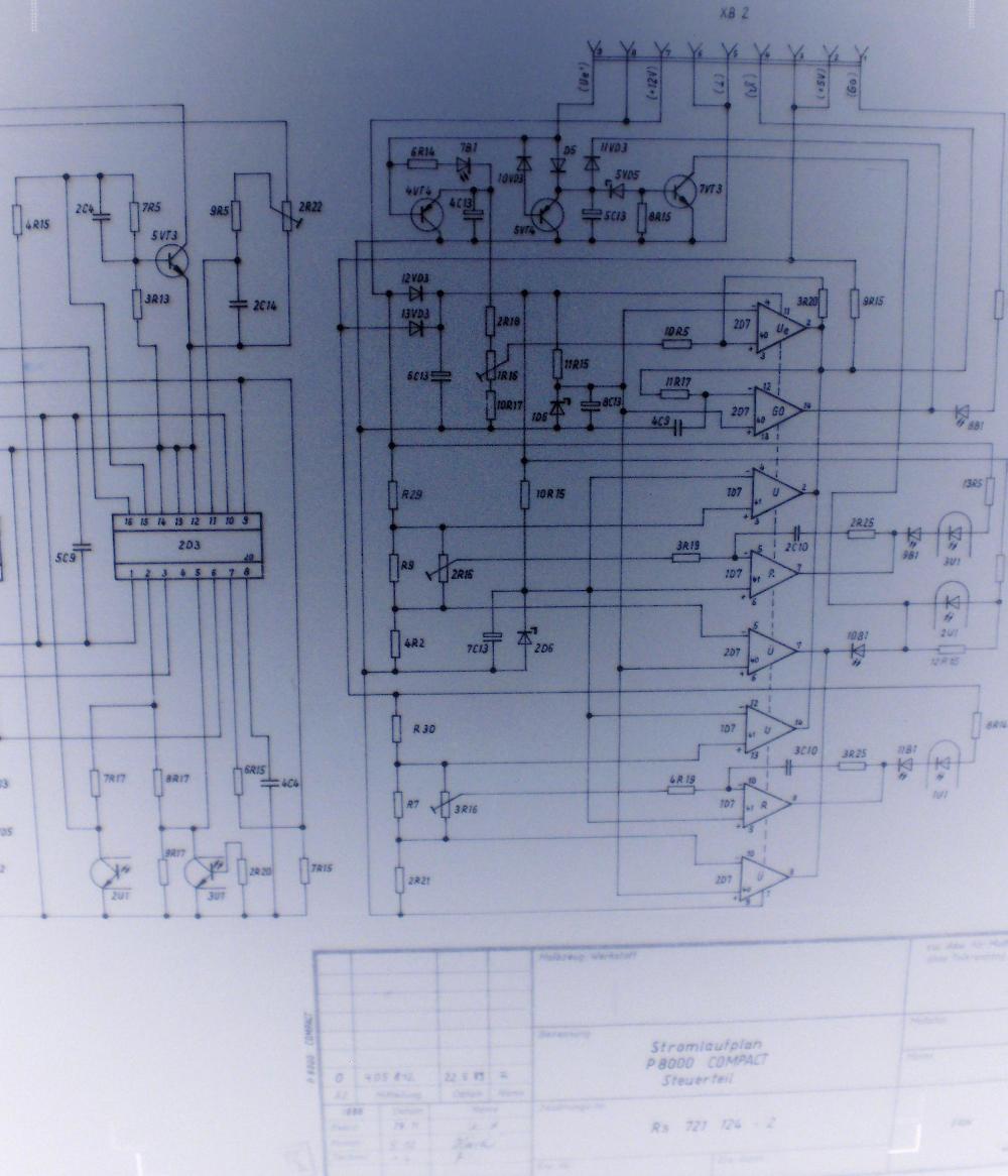  P 8000 Compact Schaltplan SNT 