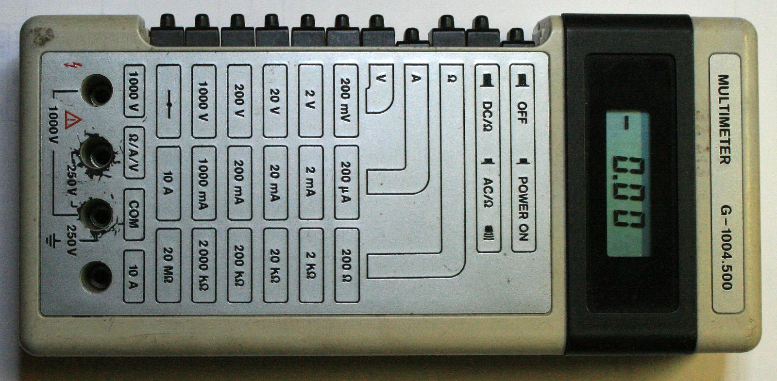  RFT G 1004.500 Digital-Multimeter 