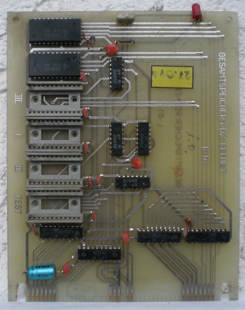  robotron GESAMTSPEICHER, RDZ ERFURT 